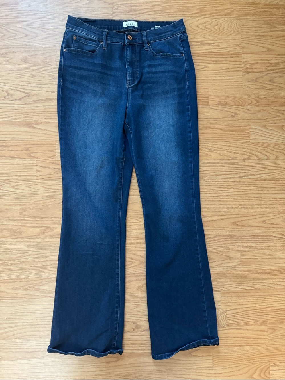 Nicole Miller SOHO High-Rise Bootcut Jeans - 12